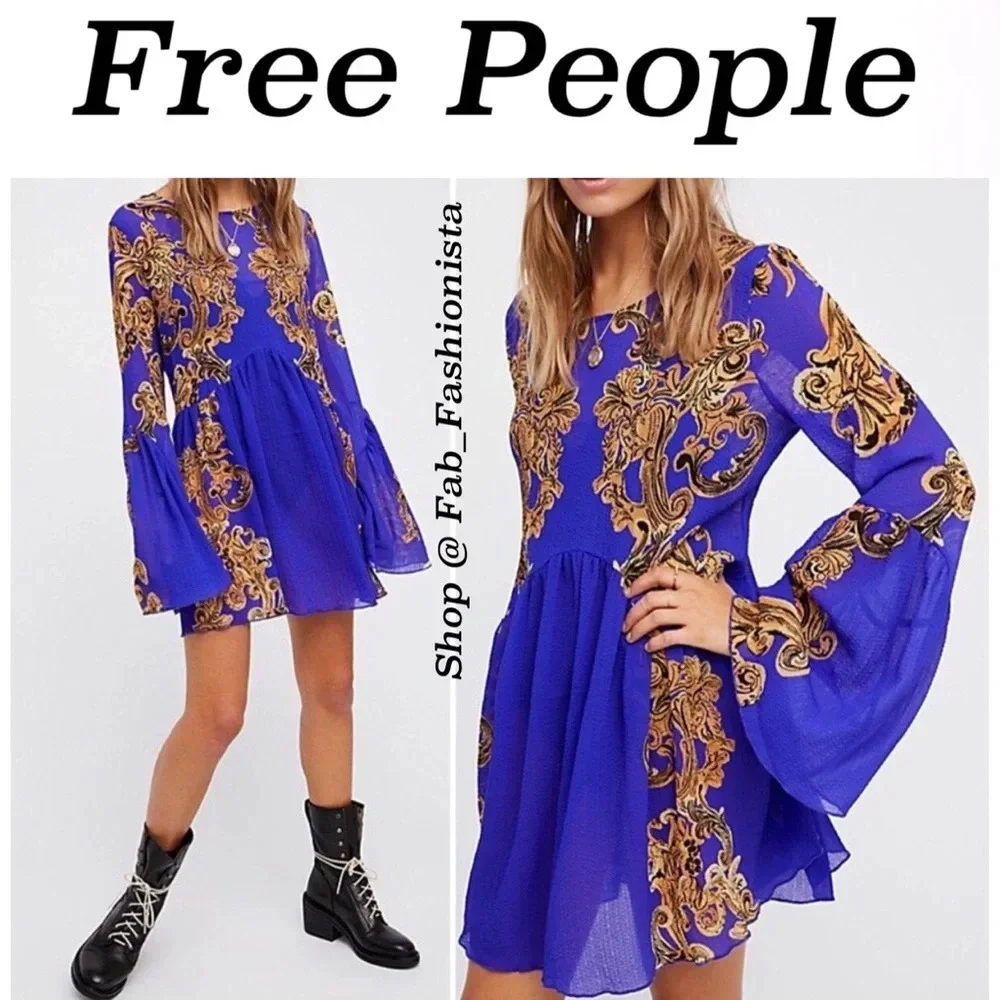 Free People flowy tunic dress size Small